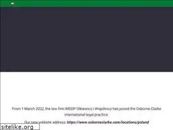 Sites similar to mddplaw.pl