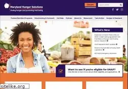 Sites similar to mdhungersolutions.org