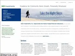 Sites similar to mdiinvestments.com