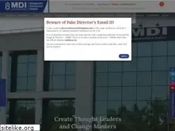 Sites similar to mdim.ac.in