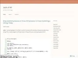 Sites similar to mdjackofall.wordpress.com