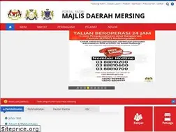 Sites similar to mdmersing.gov.my