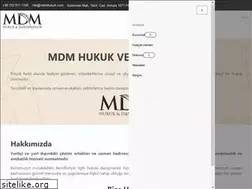 Sites similar to mdmhukuk.com