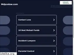 Sites similar to mdpcelaw.com