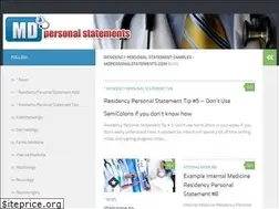 Sites similar to mdpersonalstatements.com