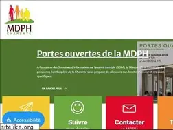 Sites similar to mdph-16.fr