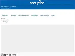 Sites similar to mdr-thueringen.de