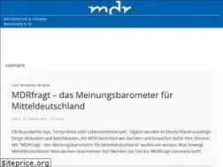 Sites similar to mdrfragt.de