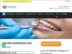 Sites similar to mdsbdsadmission.com