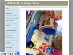 Sites similar to mdumcweekdayschool.org
