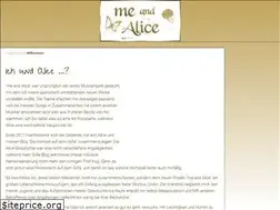 Sites similar to me-and-alice.de