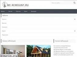Sites similar to me-remount.ru