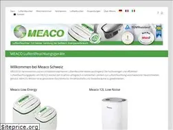 Sites similar to meaco.ch