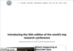 Sites similar to meaconf.org