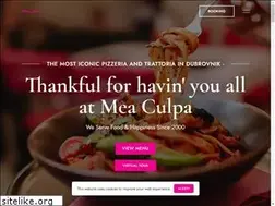 Sites similar to meaculpa-pizzeria.com