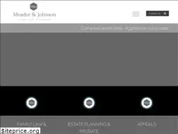 Sites similar to meadorjohnsonlaw.com