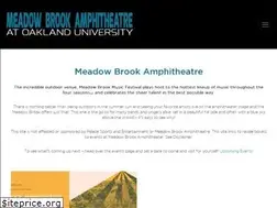 Sites similar to meadowbrookamphitheatre.com