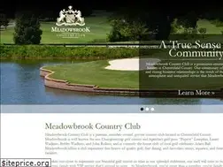 Sites similar to meadowbrookcountryclub.net