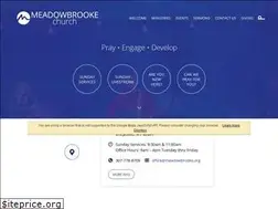 Sites similar to meadowbrooke.org