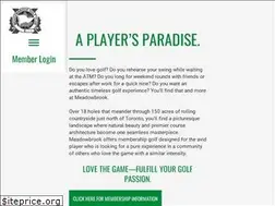 Sites similar to meadowbrookgolf.net