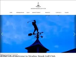 Sites similar to meadowbrookgolfclub.org