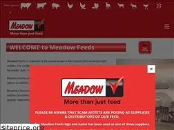 Sites similar to meadowfeeds.co.za