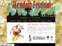 Sites similar to meadowfestival.de