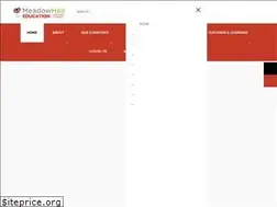 Sites similar to meadowhalleducation.org
