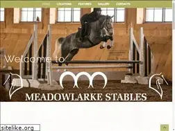 Sites similar to meadowlarkestables.com