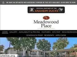 Sites similar to meadowoodplaceapts.com