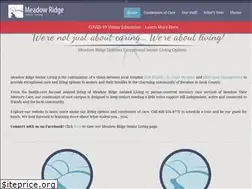 Sites similar to meadowridgebaraboo.com