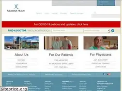 Sites similar to meadowshealth.com