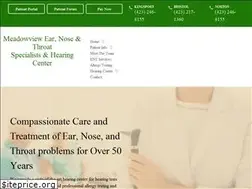 Sites similar to meadowviewent.com