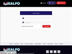 Sites similar to mealfo.com