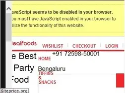 Sites similar to mealfoods.com