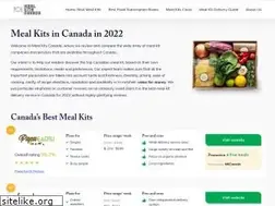 Sites similar to mealkitscanada.ca