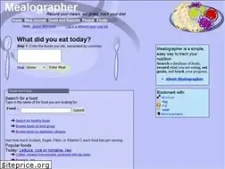 Sites similar to mealographer.com