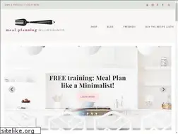 Sites similar to mealplanningblueprints.com