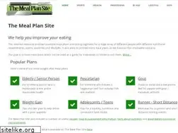 Sites similar to mealplansite.com