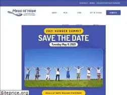Sites similar to mealsofhope.org