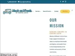 Sites similar to mealsonwheelsofcontracosta.org