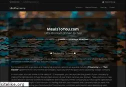 Sites similar to mealstoyou.com