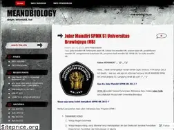 Sites similar to meandbiology.wordpress.com
