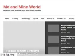 Sites similar to meandmineworld.com