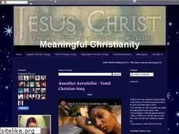 Sites similar to meaningfulchristianity.blogspot.com