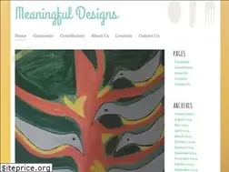 Sites similar to meaningfuldesigns.info