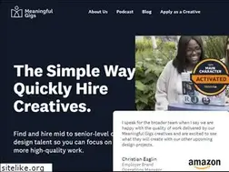 Sites similar to meaningfulgigs.com