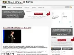 Sites similar to meaningfulhitnews.com