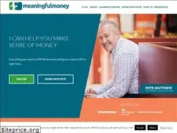 Sites similar to meaningfulmoney.tv