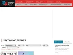 Sites similar to meaningfulmoviesproject.org
